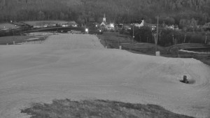 Skiareál Hlubočky - Horní část sjezdovky skiareálu Hlubočky - 3.3.2026 v 05:50