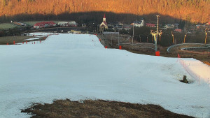 Skiareál Hlubočky - Horní část sjezdovky skiareálu Hlubočky - 3.3.2026 v 07:15