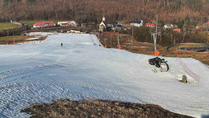 Skiareál Hlubočky - Horní část sjezdovky skiareálu Hlubočky - 3.3.2026 v 08:55 Skiareál Hlubočky - Horní část sjezdovky skiareálu Hlubočky - 3.3.2026 v 08:55
