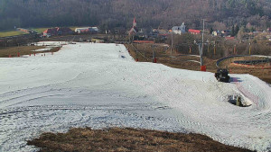 Skiareál Hlubočky - Horní část sjezdovky skiareálu Hlubočky - 3.3.2026 v 13:55 Skiareál Hlubočky - Horní část sjezdovky skiareálu Hlubočky - 3.3.2026 v 13:55