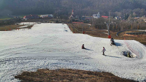 Skiareál Hlubočky - Horní část sjezdovky skiareálu Hlubočky - 3.3.2026 v 14:55 Skiareál Hlubočky - Horní část sjezdovky skiareálu Hlubočky - 3.3.2026 v 14:55