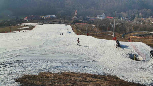 Skiareál Hlubočky - Horní část sjezdovky skiareálu Hlubočky - 3.3.2026 v 15:10