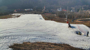 Skiareál Hlubočky - Horní část sjezdovky skiareálu Hlubočky - 3.3.2026 v 15:25