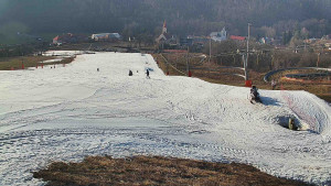 Skiareál Hlubočky - Horní část sjezdovky skiareálu Hlubočky - 3.3.2026 v 15:30