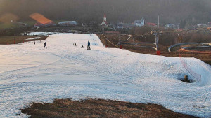 Skiareál Hlubočky - Horní část sjezdovky skiareálu Hlubočky - 3.3.2026 v 17:00