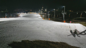 Skiareál Hlubočky - Horní část sjezdovky skiareálu Hlubočky - 3.3.2026 v 18:55 Skiareál Hlubočky - Horní část sjezdovky skiareálu Hlubočky - 3.3.2026 v 18:55