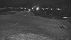 Horní část sjezdovky skiareálu Hlubočky