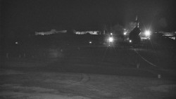 Horní část sjezdovky skiareálu Hlubočky