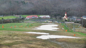 Skiareál Hlubočky - Horní část sjezdovky skiareálu Hlubočky - 31.3.2026 v 10:50