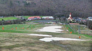 Skiareál Hlubočky - Horní část sjezdovky skiareálu Hlubočky - 31.3.2026 v 13:25