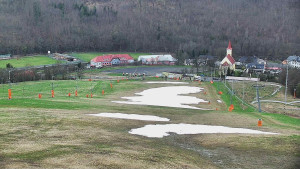 Skiareál Hlubočky - Horní část sjezdovky skiareálu Hlubočky - 31.3.2026 v 17:00