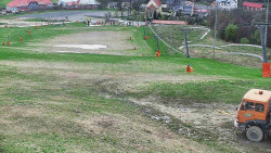 Horní část sjezdovky skiareálu Hlubočky