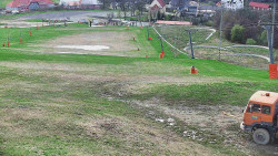 Horní část sjezdovky skiareálu Hlubočky