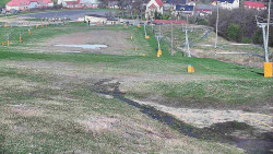 Horní část sjezdovky skiareálu Hlubočky