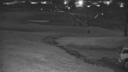 Horní část sjezdovky skiareálu Hlubočky