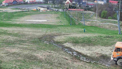 Horní část sjezdovky skiareálu Hlubočky