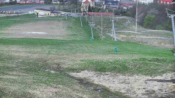 Horní část sjezdovky skiareálu Hlubočky