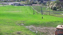 Horní část sjezdovky skiareálu Hlubočky