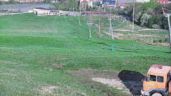 Horní část sjezdovky skiareálu Hlubočky