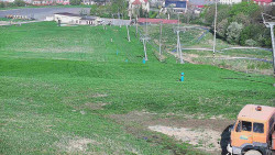 Horní část sjezdovky skiareálu Hlubočky