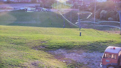 Horní část sjezdovky skiareálu Hlubočky