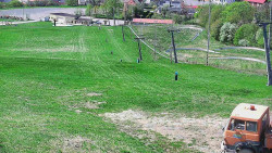 Horní část sjezdovky skiareálu Hlubočky