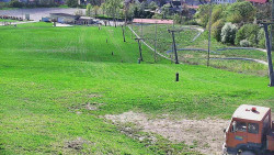 Horní část sjezdovky skiareálu Hlubočky