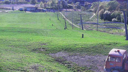 Horní část sjezdovky skiareálu Hlubočky