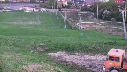 Horní část sjezdovky skiareálu Hlubočky