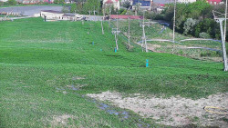 Horní část sjezdovky skiareálu Hlubočky