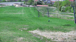 Horní část sjezdovky skiareálu Hlubočky