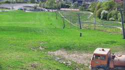 Horní část sjezdovky skiareálu Hlubočky