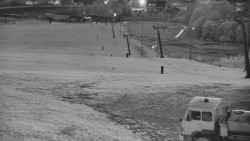 Horní část sjezdovky skiareálu Hlubočky