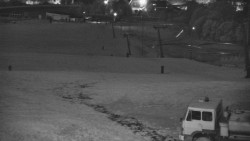 Horní část sjezdovky skiareálu Hlubočky