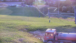 Horní část sjezdovky skiareálu Hlubočky