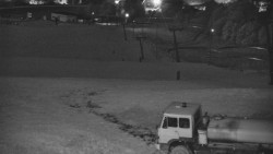 Horní část sjezdovky skiareálu Hlubočky