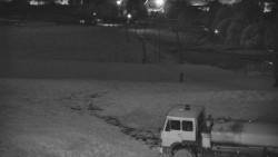 Horní část sjezdovky skiareálu Hlubočky