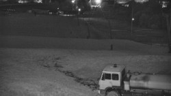 Horní část sjezdovky skiareálu Hlubočky