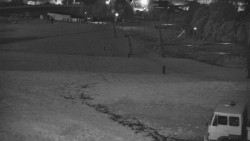 Horní část sjezdovky skiareálu Hlubočky