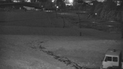 Horní část sjezdovky skiareálu Hlubočky