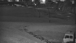 Horní část sjezdovky skiareálu Hlubočky