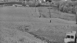 Skiareál Hlubočky - Horní část sjezdovky skiareálu Hlubočky - 2.5.2026 v 04:55