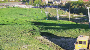 Skiareál Hlubočky - Horní část sjezdovky skiareálu Hlubočky - 2.5.2026 v 06:55