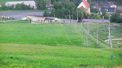 Horní část sjezdovky skiareálu Hlubočky