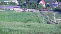 Horní část sjezdovky skiareálu Hlubočky