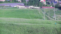 Horní část sjezdovky skiareálu Hlubočky