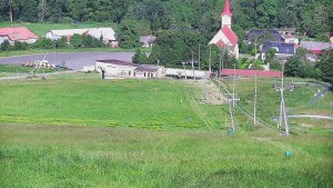 Skiareál Hlubočky - Horní část sjezdovky skiareálu Hlubočky - 31.5.2026 v 08:55 Skiareál Hlubočky - Horní část sjezdovky skiareálu Hlubočky - 31.5.2026 v 08:55