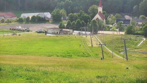 Skiareál Hlubočky - Horní část sjezdovky skiareálu Hlubočky - 31.5.2026 v 18:30 Skiareál Hlubočky - Horní část sjezdovky skiareálu Hlubočky - 31.5.2026 v 18:30