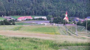 Skiareál Hlubočky - Horní část sjezdovky skiareálu Hlubočky - 9.6.2026 v 04:55