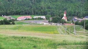 Skiareál Hlubočky - Horní část sjezdovky skiareálu Hlubočky - 9.6.2026 v 07:55